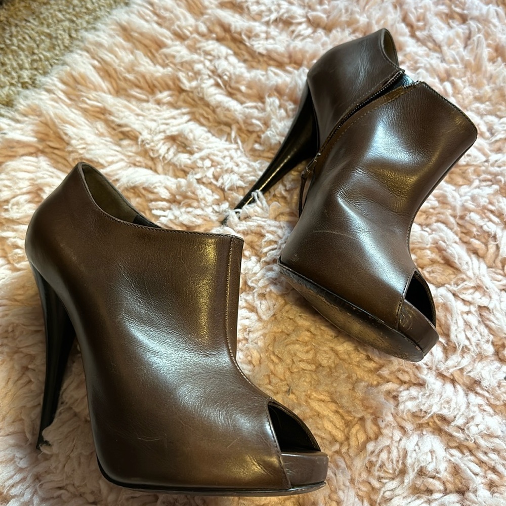 Fendi open toe heel